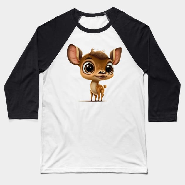 Dear Deer Baseball T-Shirt by MyMagicalPlace